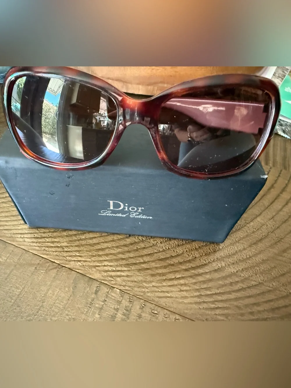 Authentic Dior Tortoise Women's Sunglasses